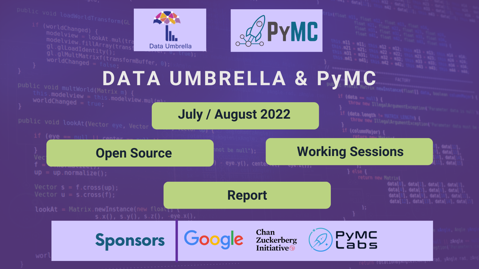 Data Umbrella PyMC 2022 Open Source Report